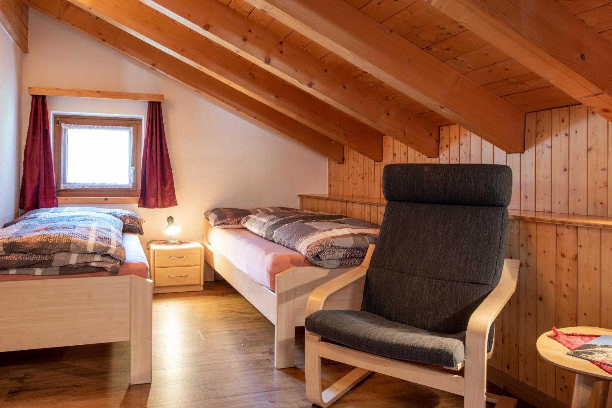 Appartement Haus Avalanche à Saas Fee Chambre photo